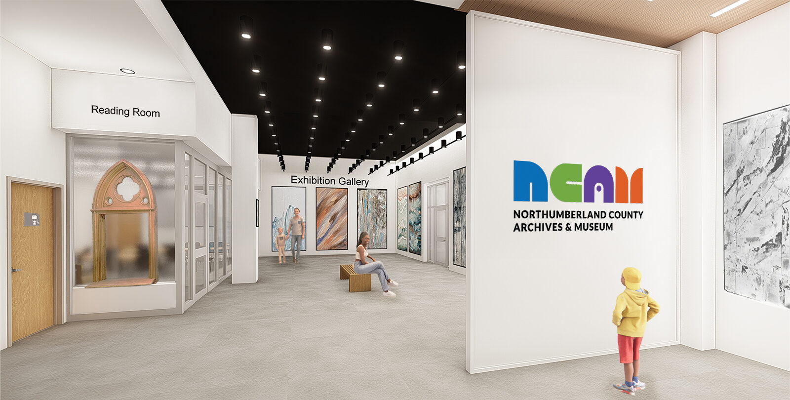 Rendering of new NCAM location